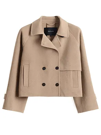 OPUS | Wolljacke HAILI | camel